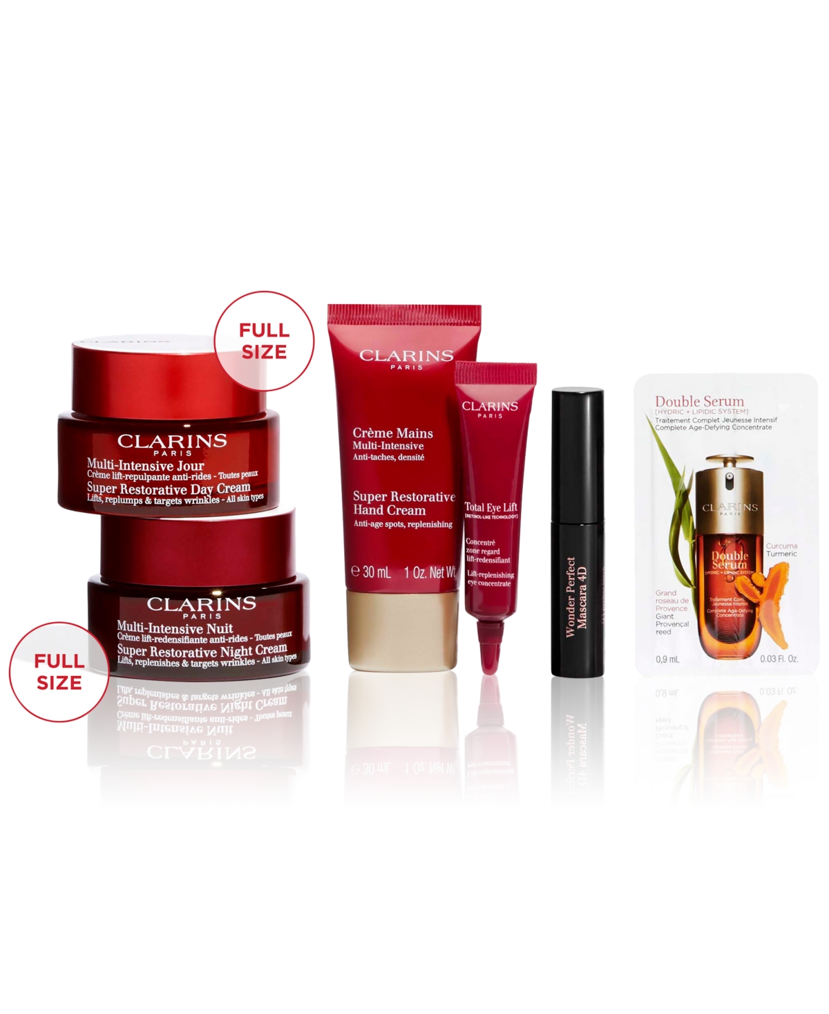 Clarins 6-pc. Super Restorative Luxury Skin Care Set In Transparent
