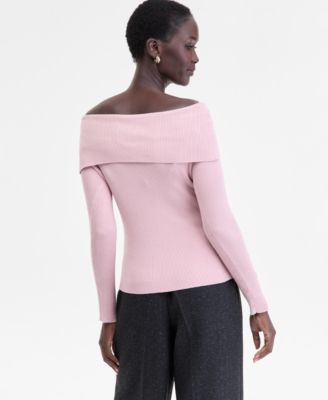 Women's Off-The-Shoulder Sweater, Macy's Exclusive