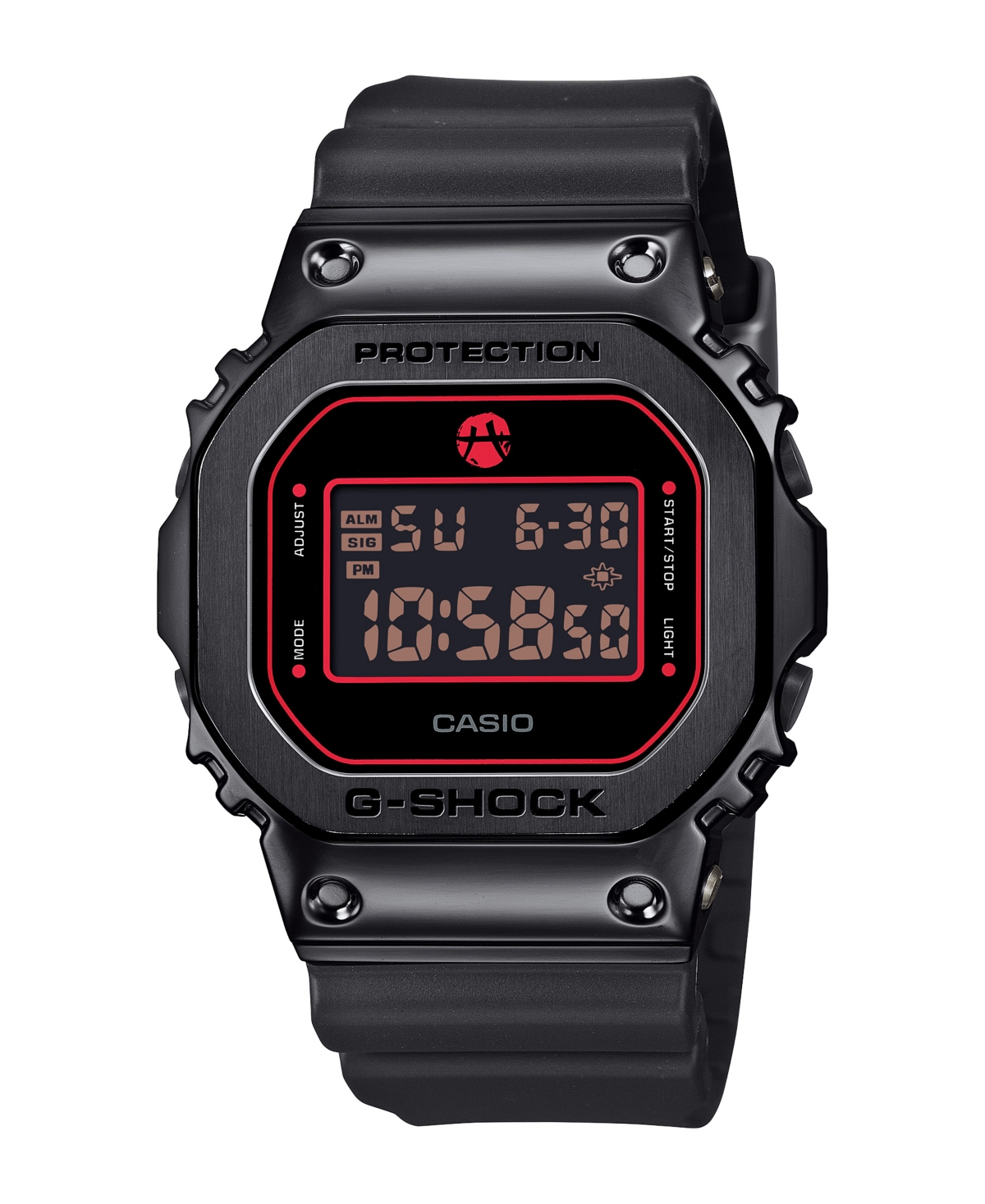 G-shock Men's Rui Hachimura Limited Edition Black Resin Watch, 43.2mm In Black