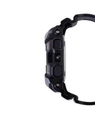 Men's Black Resin Watch, 51.9mm