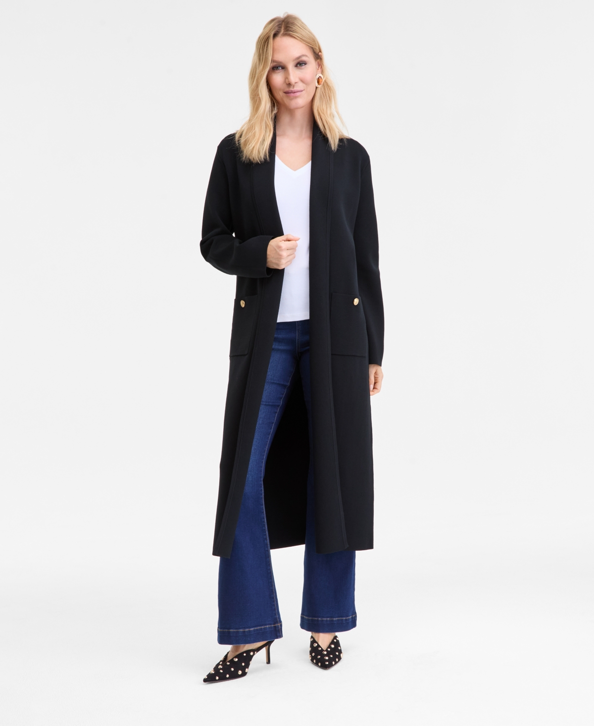 I.n.c. International Concepts Women's Duster Cardigan, Macy's Exclusive