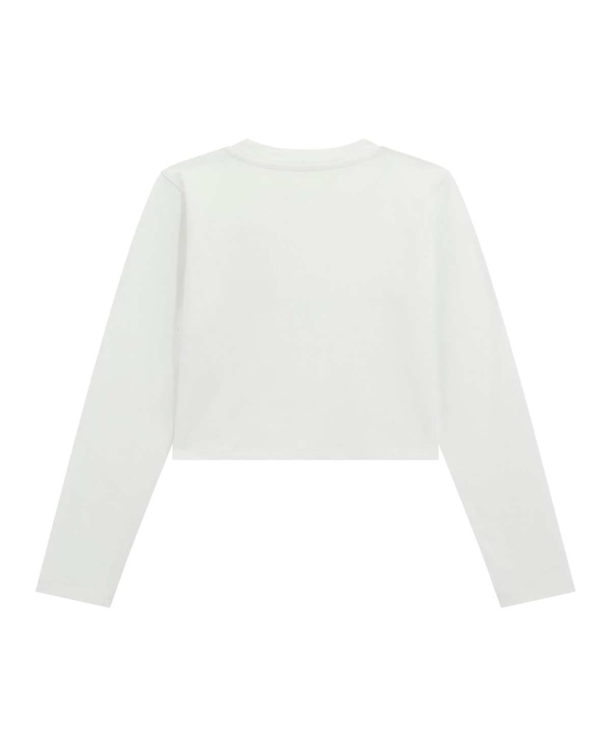 Guess Big Girls Long Sleeve T-shirt In White