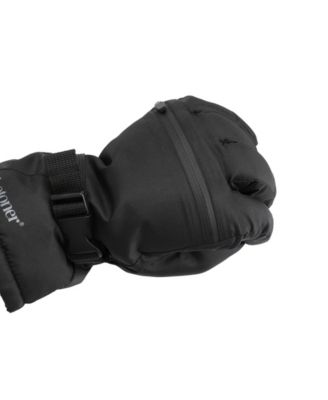 Men's Quilted Ski Gloves
