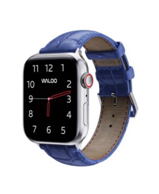 Crocodile Texture Leather Replacement Band for Apple Watch