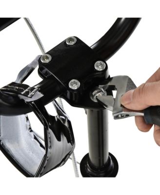 Youth Scooter Kick Scooter Front and Rear Dual Brakes,