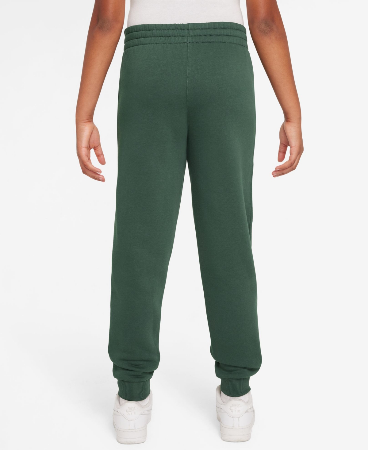Nike Big Kids Club Fleece Jogger Pants In Green