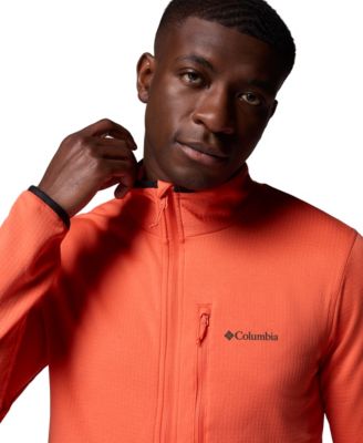 Men's Essential Hike Grid Fleece Full Zip Jacket