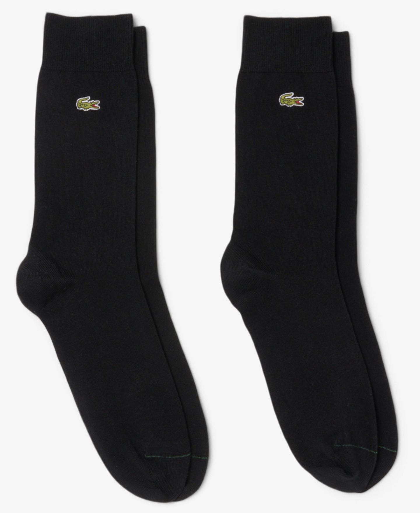 Носки Height для мужчин, средней высоты, 2 шт. — Lacoste, цвет: Чёрный — фото 1