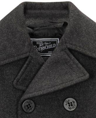Baby Boys' Double-Breasted Peacoat