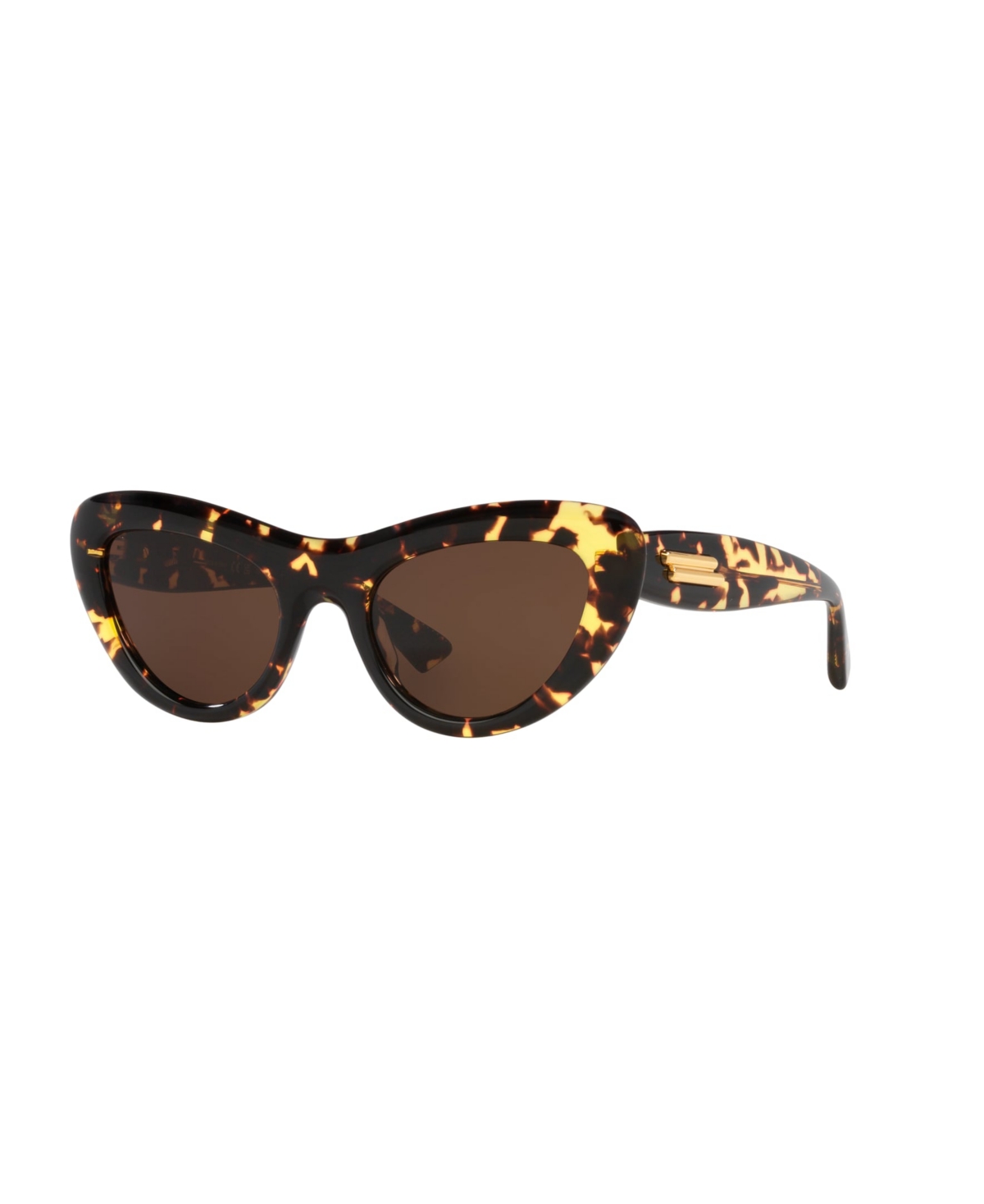 Bottega Veneta Women's Cat Eye Sunglasses, Bv1282s 6j000435 In Brown