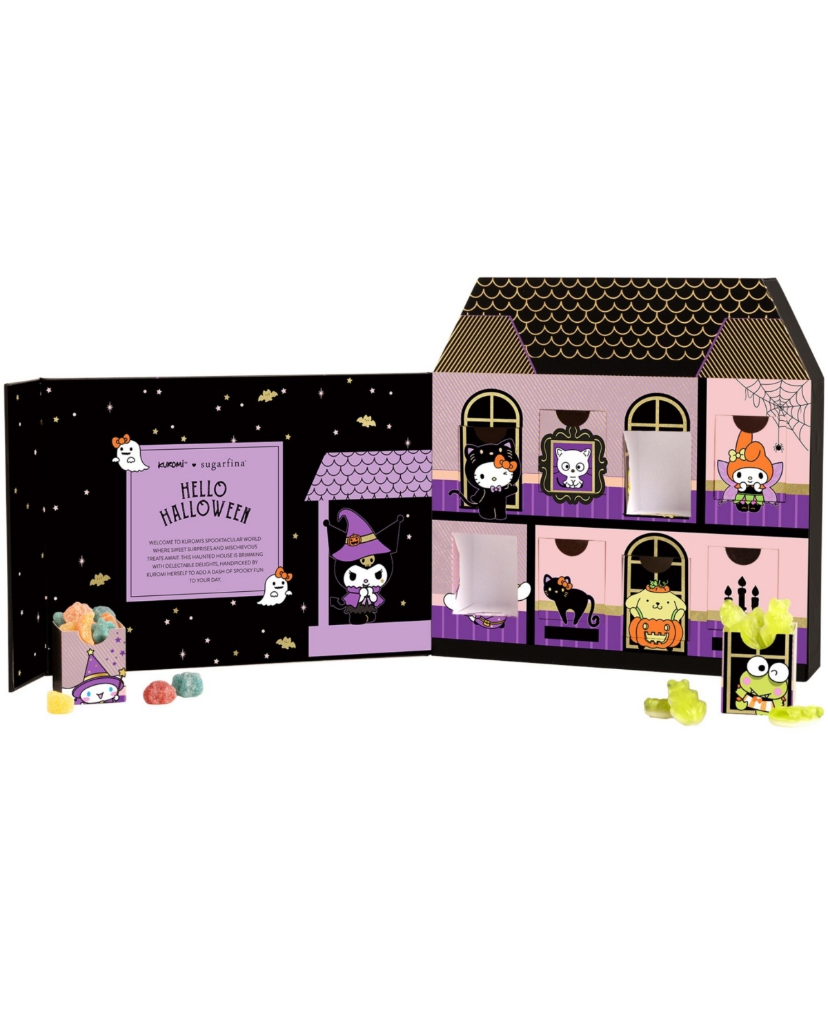 Sugarfina Kuromi's Haunted House Tasting Collection, 8 Pieces