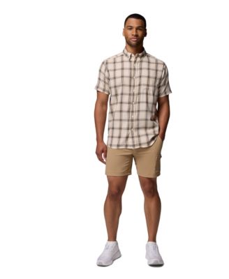 Men's Rapid Rivers Short Sleeve Plaid Shirt