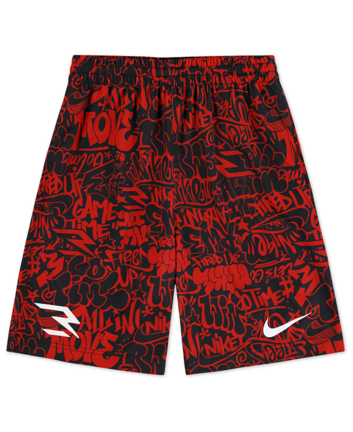Nike 3brand By Russell Wilson Big Boys Graffiti Shorts In Multi