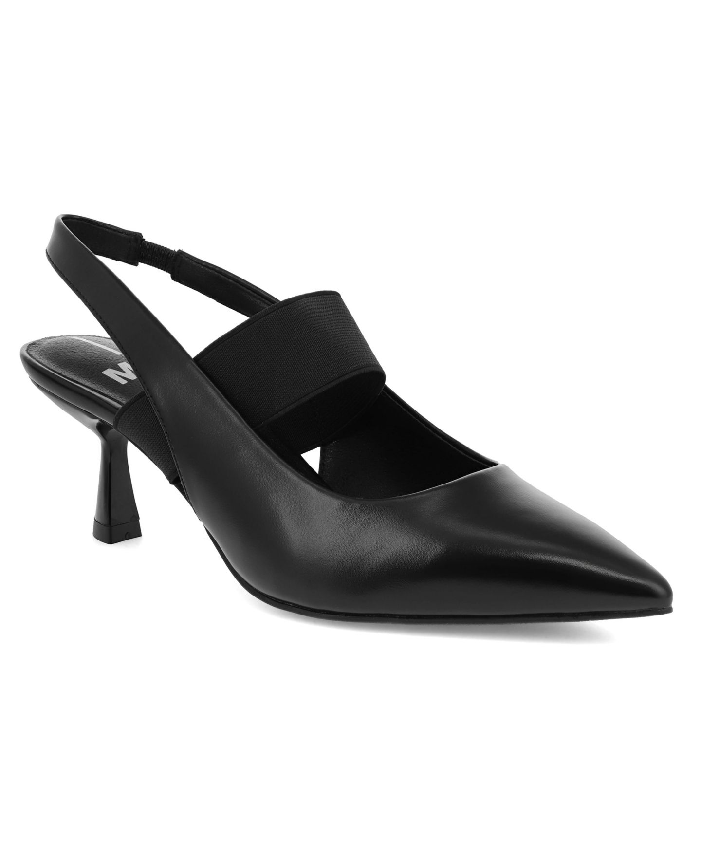 Женские туфли MIA Nicolette Slingback Kitten Heel, цвет: Чёрный — фото 1