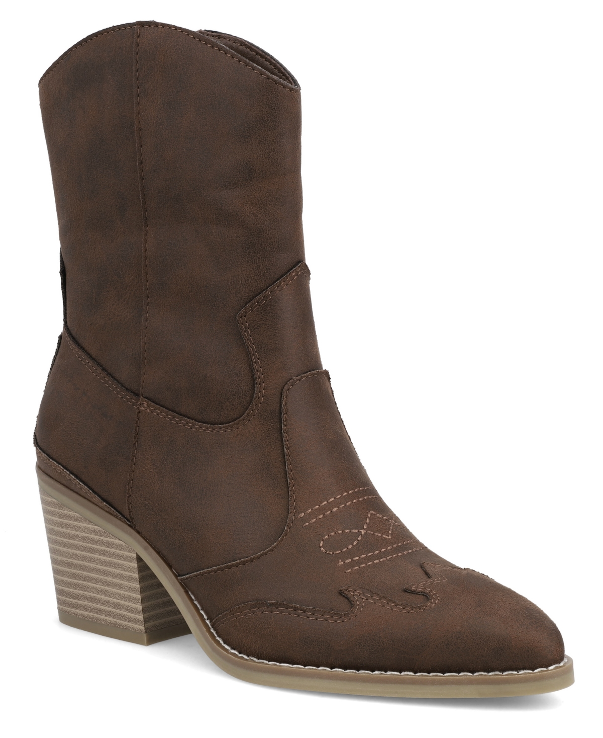 Mia Clorinda Western Boot In Brown