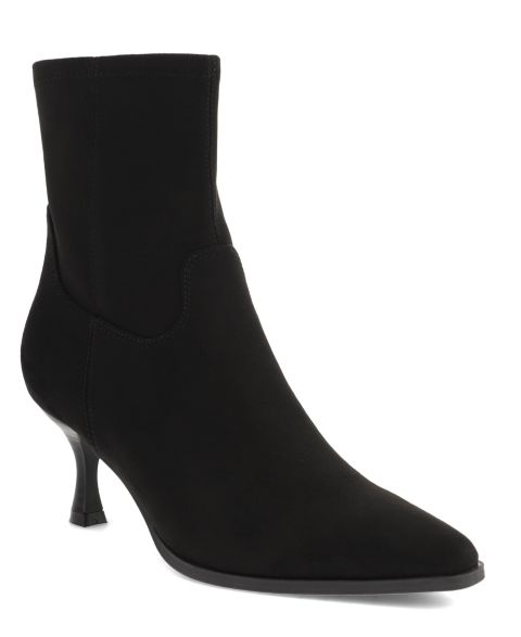 Женские ботинки MIA Aletta Pointed Toe Kitten Heel Dress Booties, цвет: Чёрный
