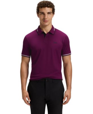 Hugo Boss - Men's Stretch-Cotton Slim-Fit Polo Shirt