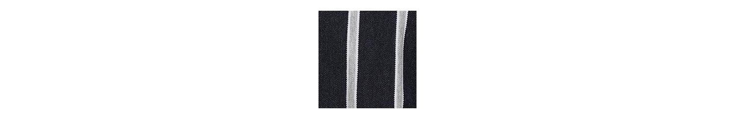 Men's Contrast Halo Striped Shirt