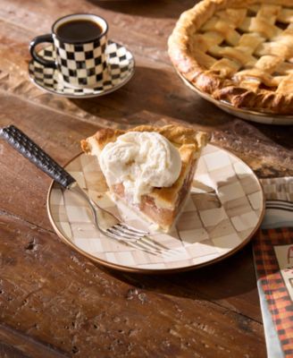 Courtly Check Espresso Cup & Saucer, Service for 2