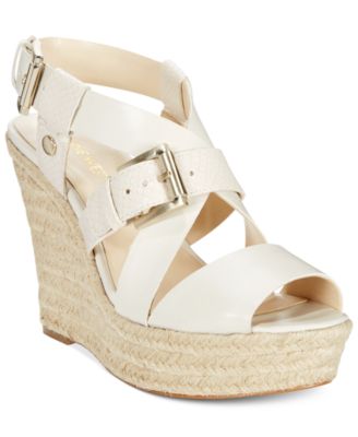 Nine West - Jentri Strappy Espadrille Platform Wedge Sandals
