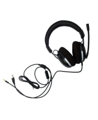 Gaming with 40 mm High-Fidelity Audio, Dual 3.5 mm & USB-A Plugs, RGB Lights, Maximum 100 dB Sensitivity 3304406 Headphones