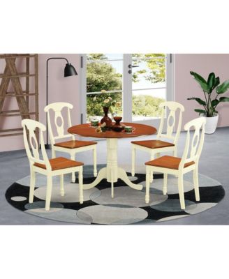 5 PC Dining set-Dining Table and 4 Dining Chairs