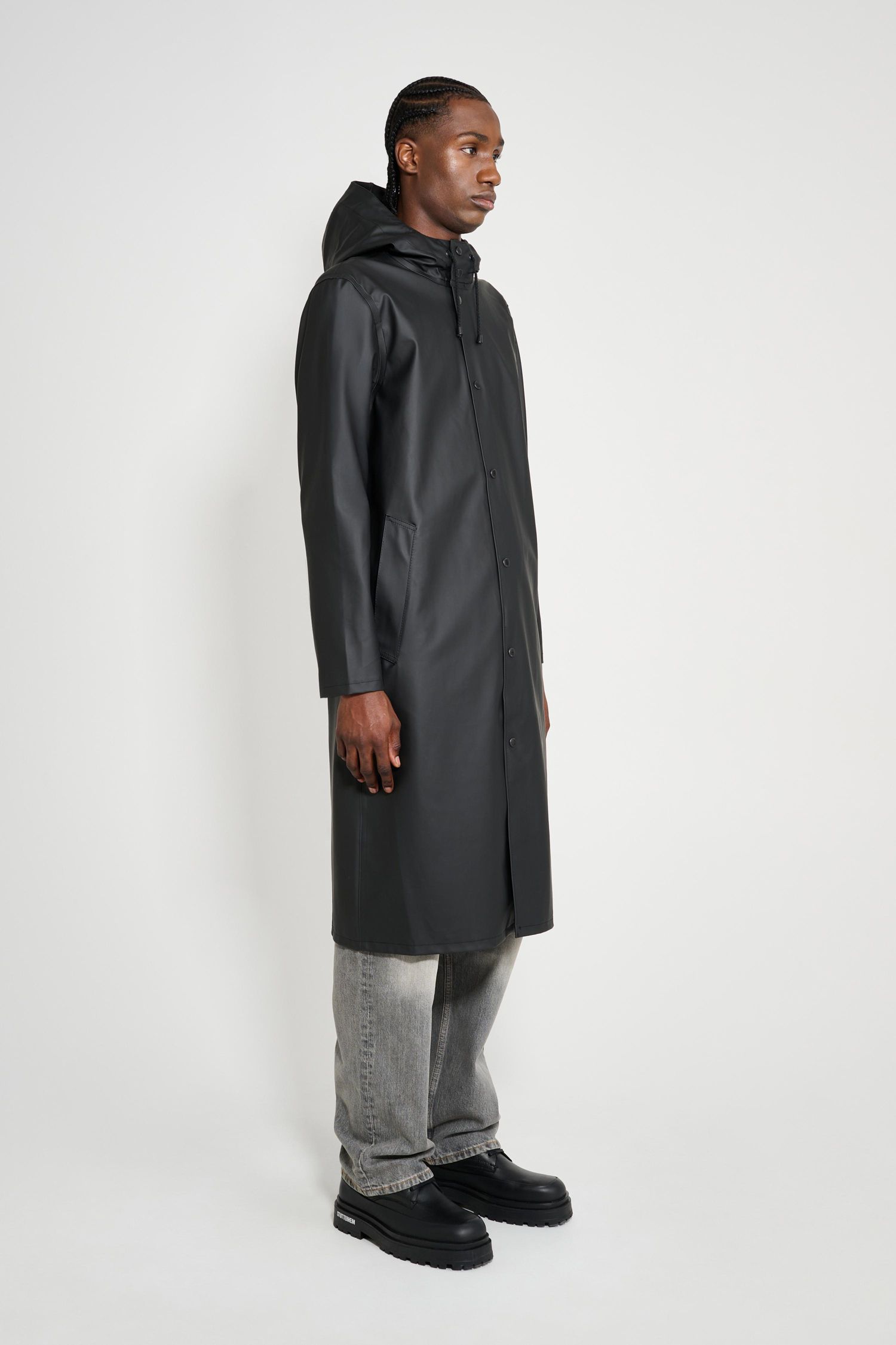 Women's Stockholm Hooded Long Raincoat