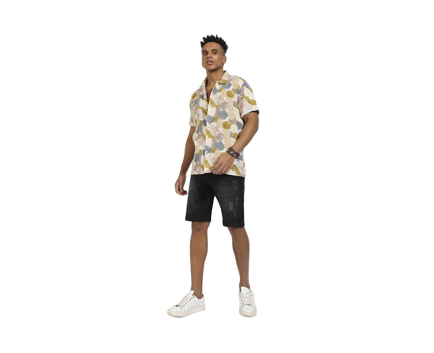 Men's Abstract Print Shirt