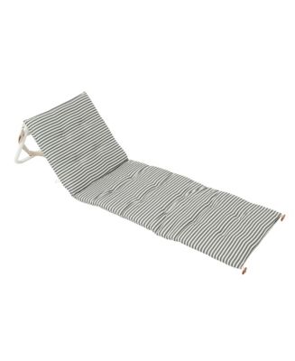 Sunnylife Reclining Beach Chair: The Vacay Olive Stripe