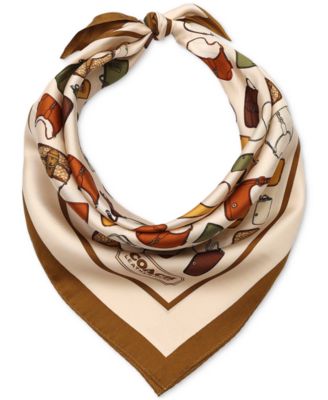 Originals Printed Silk Square Scarf