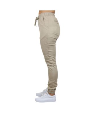 Women's Loose Fit Basic Stretch Twill Joggers