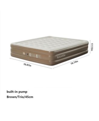 1/2/3 Person Self-Inflating Camping Air Mattresses,3 sizes Thick-Portable Lightweight Unmute-Sleeping Mat with Built-in Inflation Pump