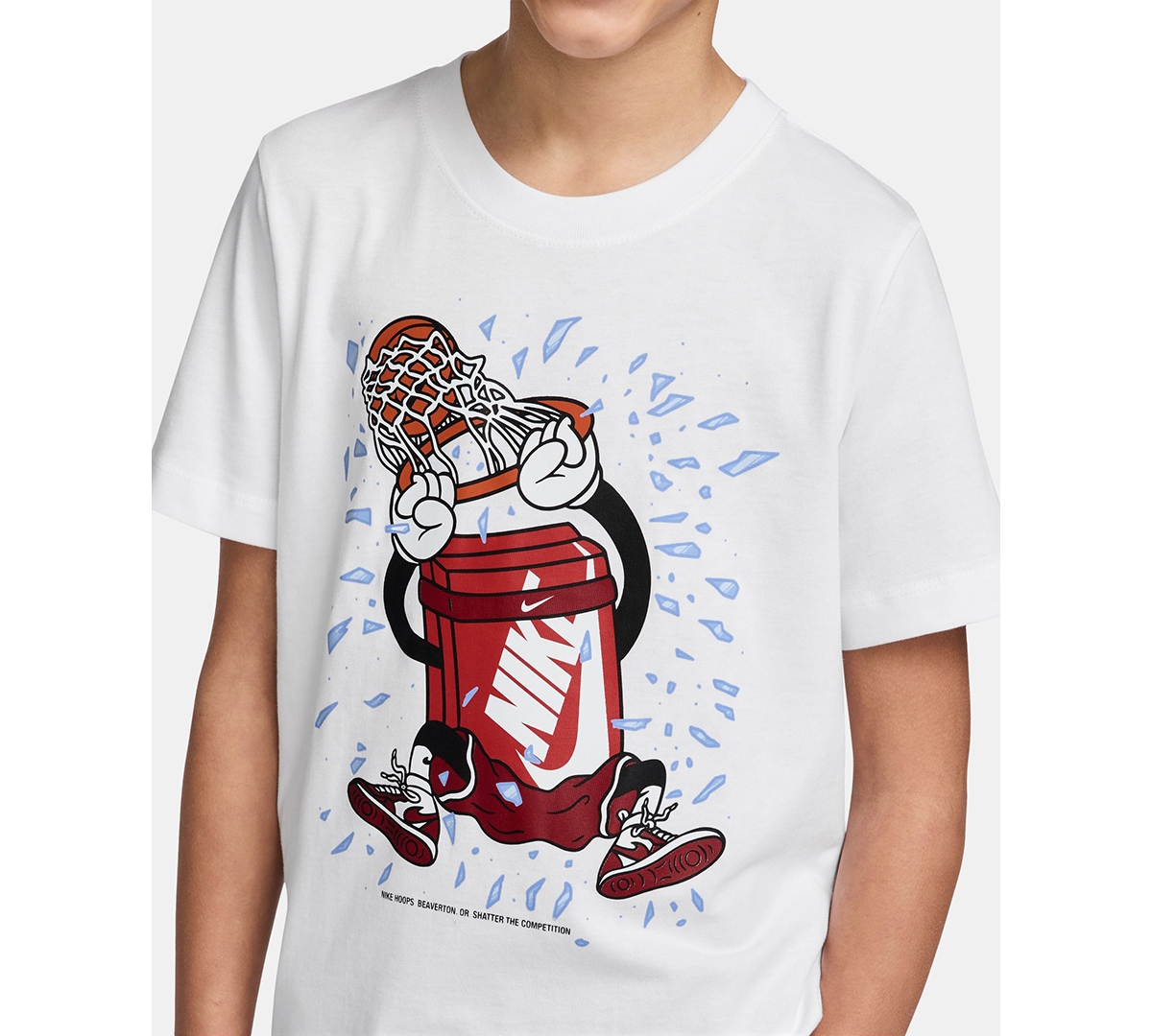 Nike Big Boys Sportswear Crewneck T-Shirt