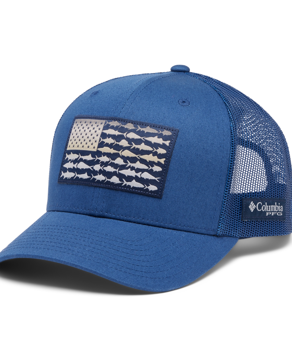 Columbia Men's Performance Fishing Gear Flag Mesh Snap Back Hat