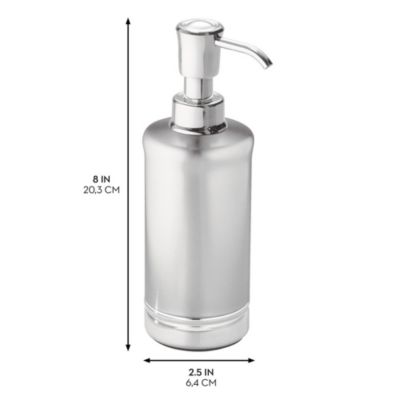 Stainless Steel Soap Dispenser - Split Finish