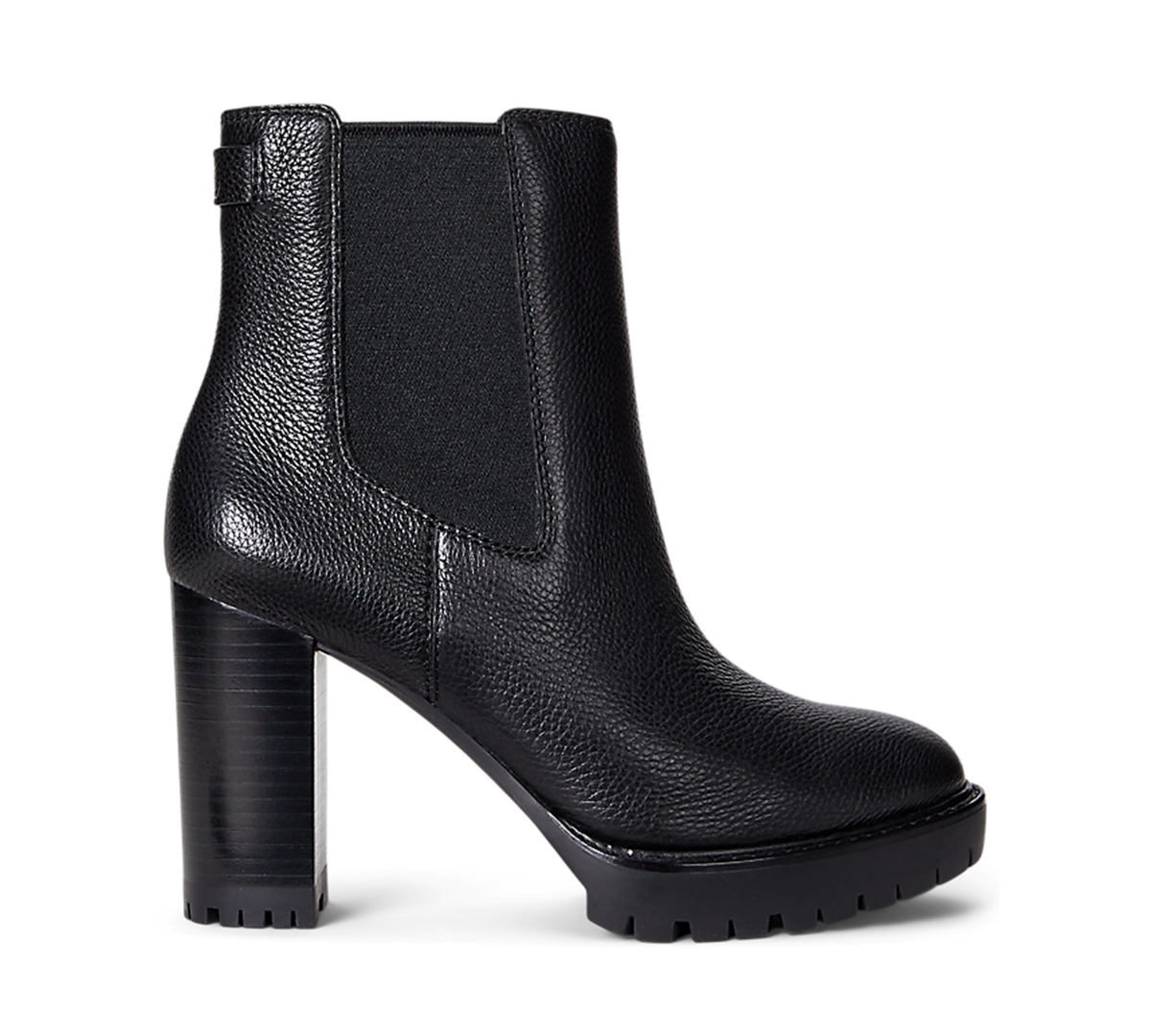 Ralph Lauren Women's Layne Chelsea Booties In Black