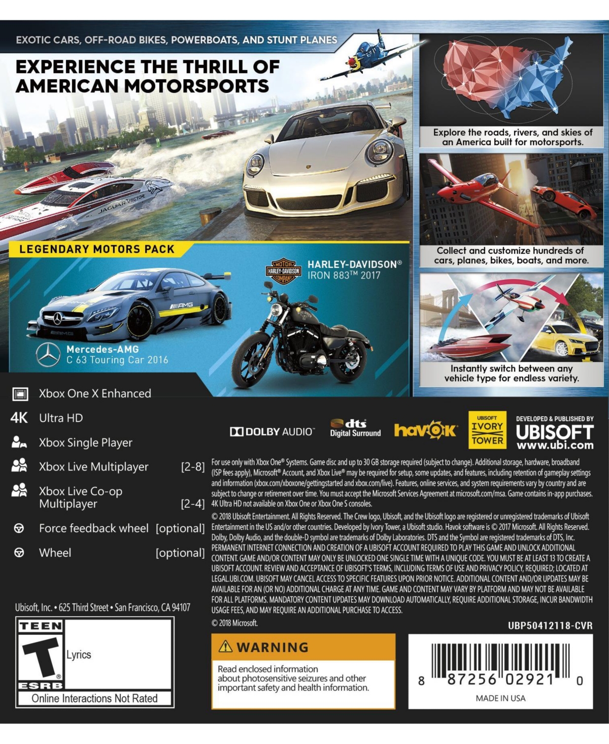 Ubisoft The Crew 2 (Replen)