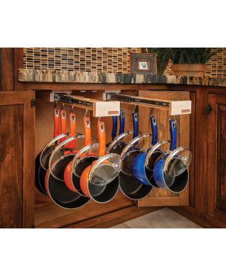 Pullout Organizer Hooks w/ Ball-bearing Slide System, GLD-W22-SC-7