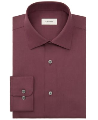 Calvin Klein Men's Steel Plus Regular Fit Dress Shirt