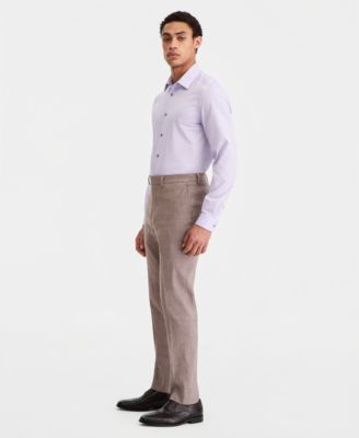 Men's Slim-Fit Linen-Blend Suit Separates Pants