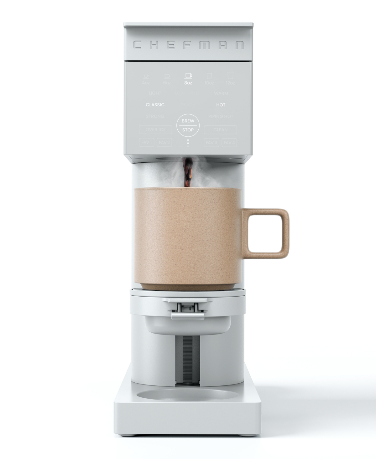 Chefman Caffeinator Coffee Maker In White