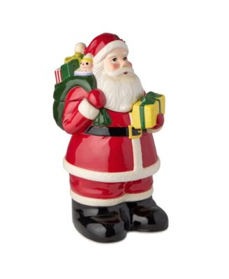 Santa&#39;s Retro Christmas 3-D Cookie Jar