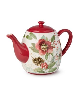 Winter Blooms Teapot