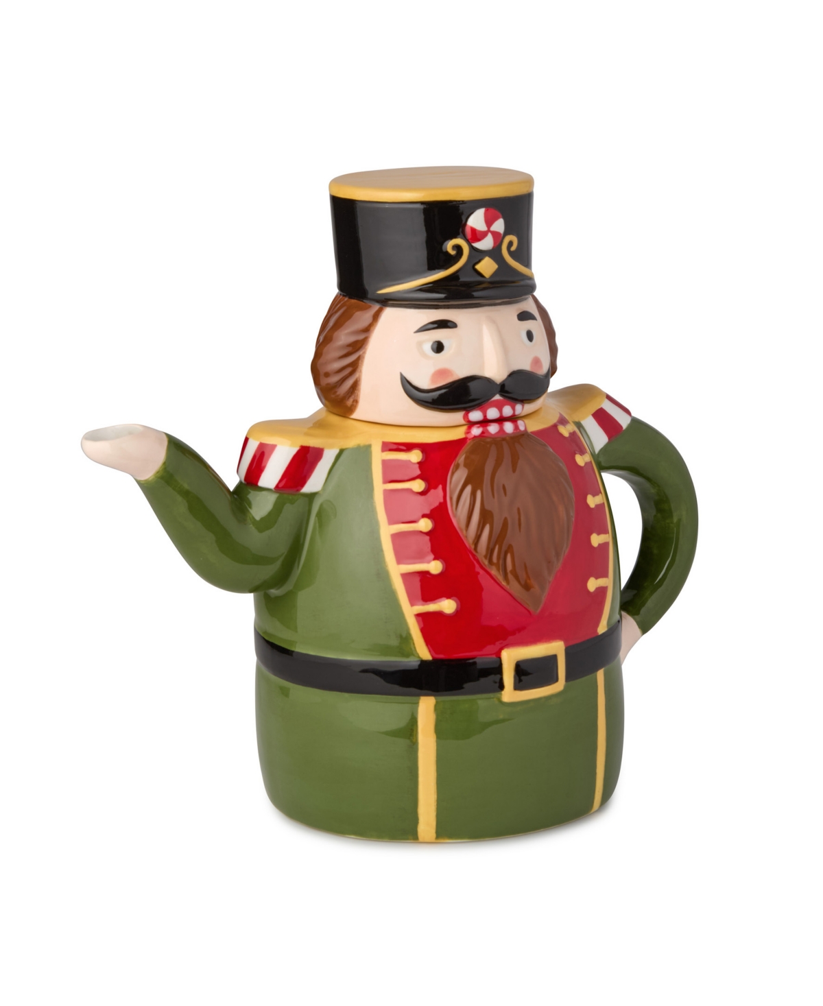 Certified International Nutcracker Parade 3d Nutcracker Teapot In Multi