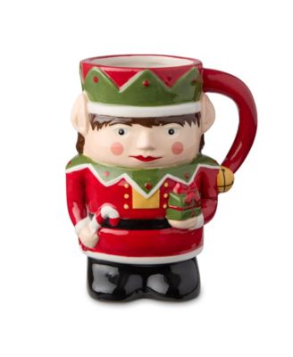 Nutcracker Parade 3-D Mugs, Set of 4