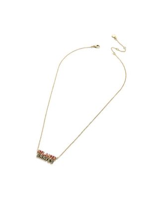 WEAR by Erin Andrews - Atlanta Braves Delicate Enamel Necklace