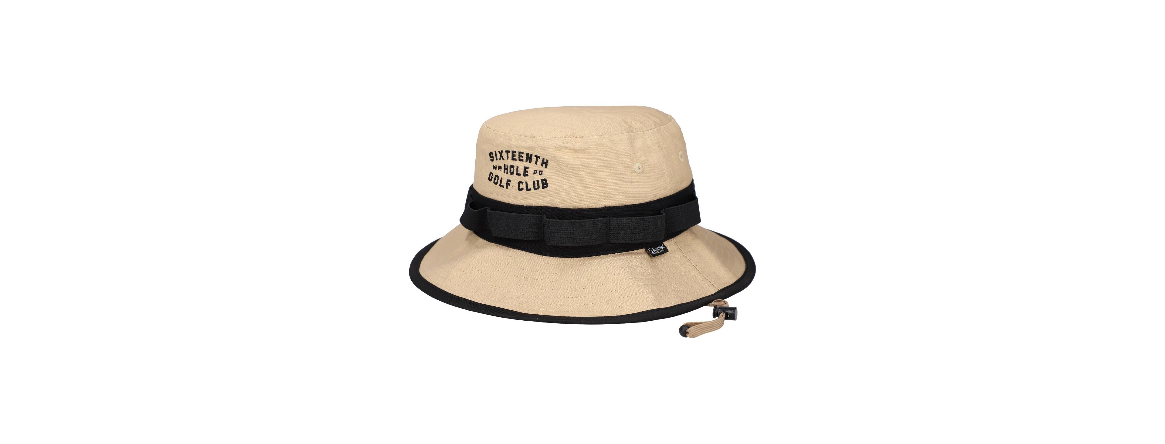 Barstool Golf Men's Tan Wm Phoenix Open Sixteenth Hole Golf Club Military Bucket Hat