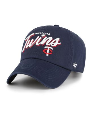 '47 Brand - Women's Navy Minnesota Twins Ariana Clean Up Adjustable Hat