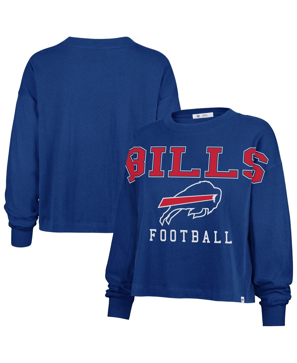 47 Brand '47 Royal Buffalo Bills Outreach City Oversized Long Sleeve T-shirt In Blue