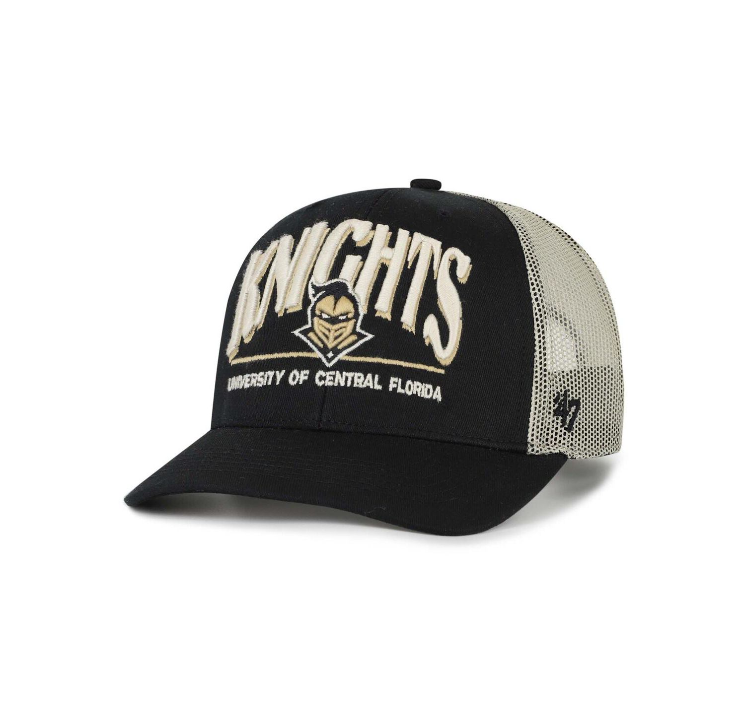 Men's Black UCF Knights Arid Adjustable Trucker Hat